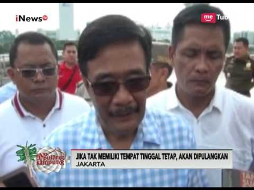 Pemprov DKI Jakarta Akan Lakukan Monitoring Pendatang Baru ke Jakarta - Ayo Pulang Kampung 30/06