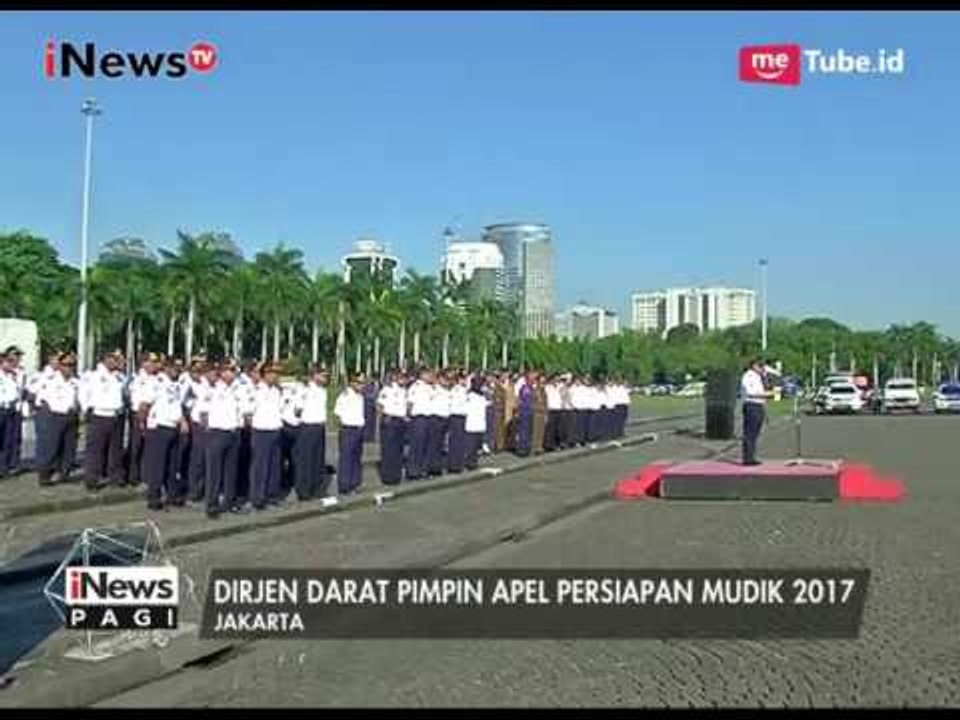 Jelang Arus Mudik, Kemenhub Gelar Apel di Monas, Jakarta - iNews Pagi 09/06
