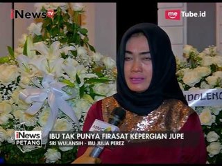 Laporan Langsung Keterangan Ibunda Jupe atas Kepergian Sang Anak - iNews Petang 11/06