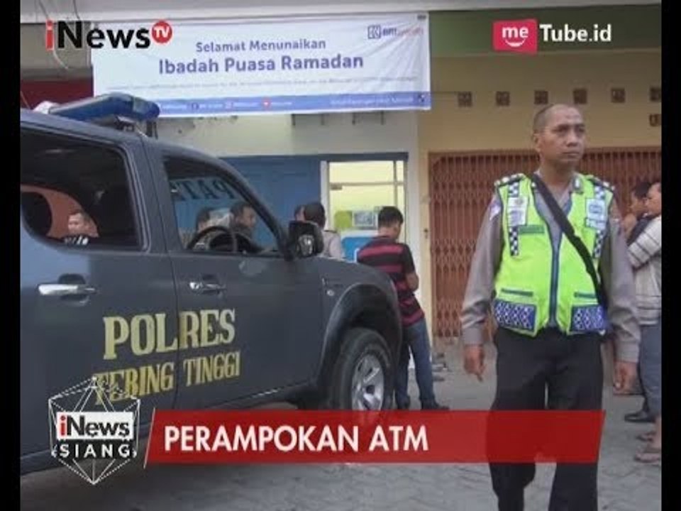Kawanan Perampok Nekat Bawa Kabur Mesin ATM dan Menyekap Penjaga Bank - iNews Siang 12/06