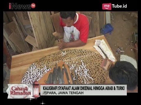 WOW!! Seni Ukir Kaligrafi Asal Jepara Mendunia - iNews Malam 12/06