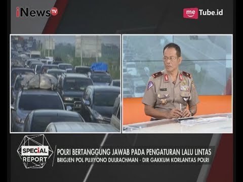 Polri Bertanggung Jawab Pada Pengaturan Lalu Lintas Mudik - Special Report 12/06