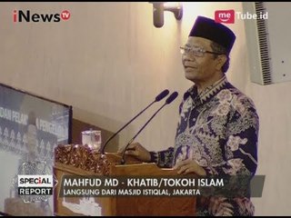 Suasana Berlangsungnya Ceramah dari Mahfud MD di Masjid Istiqlal - Special Report 09/06