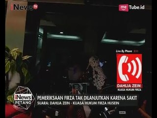 Sakit, Pemeriksaan Firza Husein Kembali Tak Dilanjutkan - iNews Petang 12/06