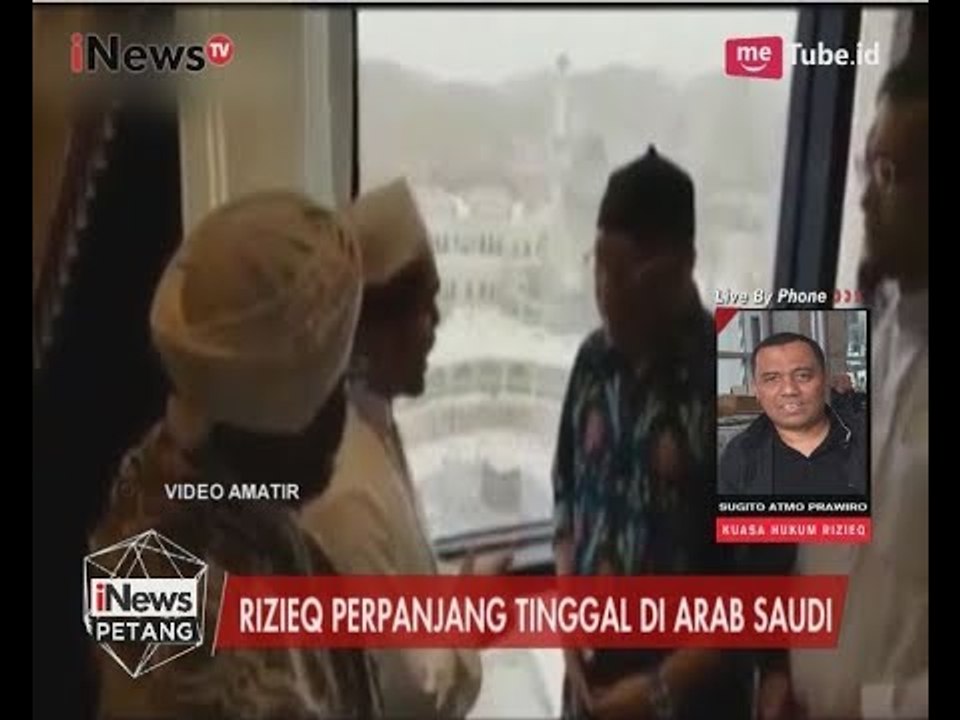 Rizieq Shihab Mendapat Perpanjangan Visa Dari Pemerintah Arab Saudi - iNews Petang 12/06