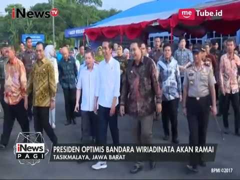 Presiden Jokowi Hadiri & Tinjau Langsung Penandatanganan MOU Bandara Wiriadinata - iNews Pagi 12/06