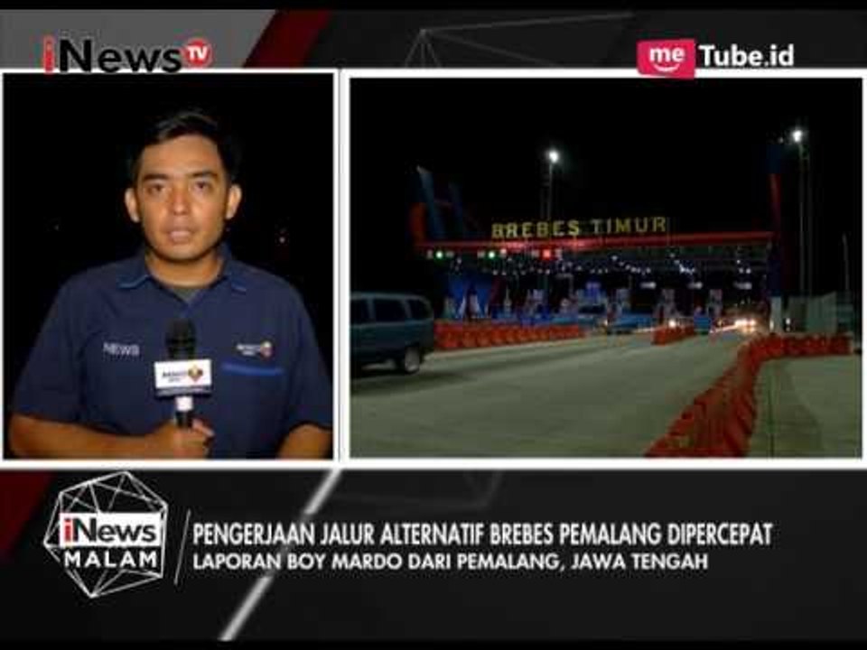 Laporan Situasi Terbaru Jalan Tol Brebes-Pemalang - iNews Malam 12/06