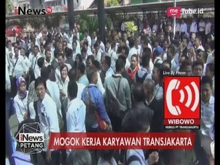 Karyawan TransJakarta Meminta Menjadi Karyawan Tetap - iNews Petang 12/06