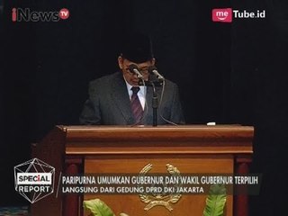 Pembacaan Surat Pengunduran Diri Ahok di Sidang DPRD - Special Report 31/05