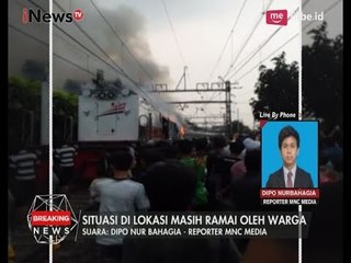 Evakuasi Tabrakan Kereta Vs Mobil Diperlintasan Pasar Gaplok, Jakpus - iNews Breaking News 13/06