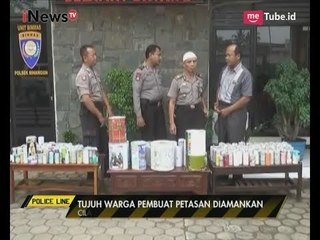 Polisi Amankan Petasan Berdayak Ledak Besar yang Siap Diledakan - Police Line 14/06