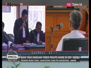 Jaksa Bacakan Dakwaan Terhadap Buni Yani - Special Report 13/06