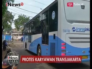 Karyawan Bus Transjakarta Batal Demo Menuntut Jadi Karyawan Tetap - iNews Siang 14/06