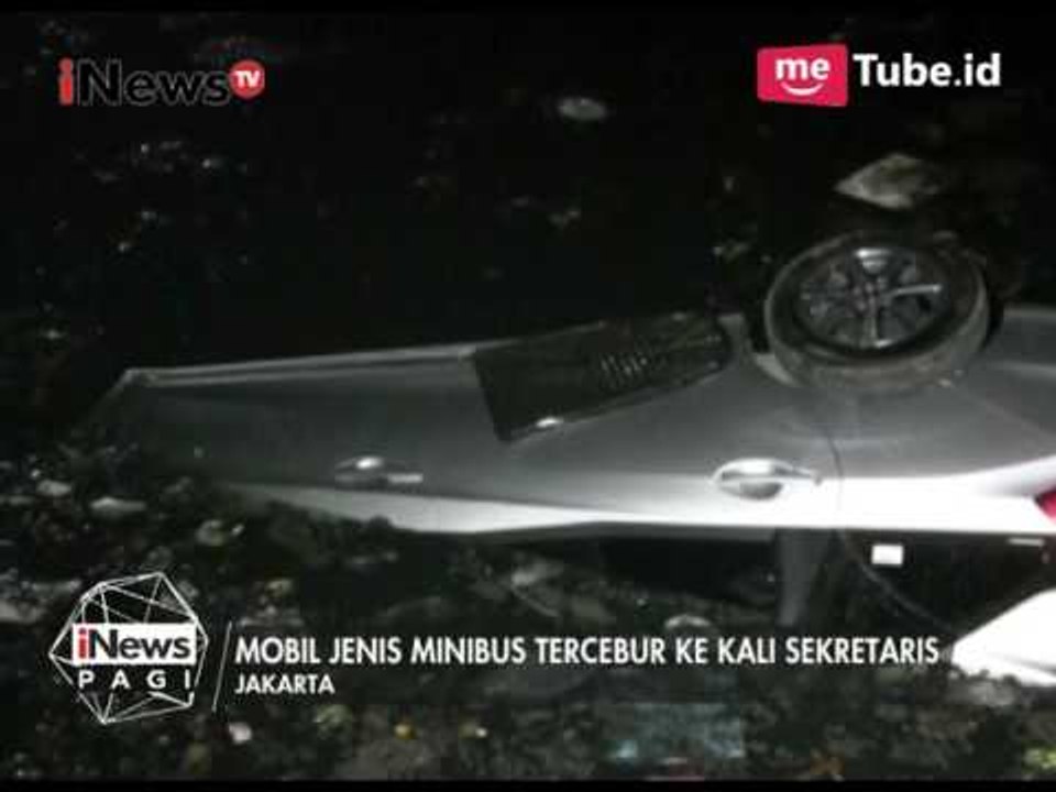 Pengemudi Mobil Meninggal, Akibat Mobil Tercebur ke Kali Setelah Hilang Kendali - iNews Pagi 15/06
