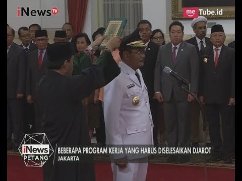 Dilantik Menjadi Gubernur, Djarot Saiful Dikejar Target Sisa Program Kerja - iNews Petang 15/06