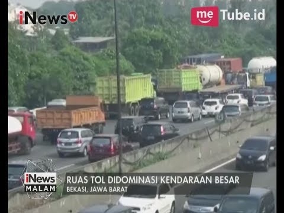 Antisipasi Kemacetan Arus Mudik, Mulai 21 Juni Truk Dilarang Melintasi Jalan Tol - iNews Malam 14/06