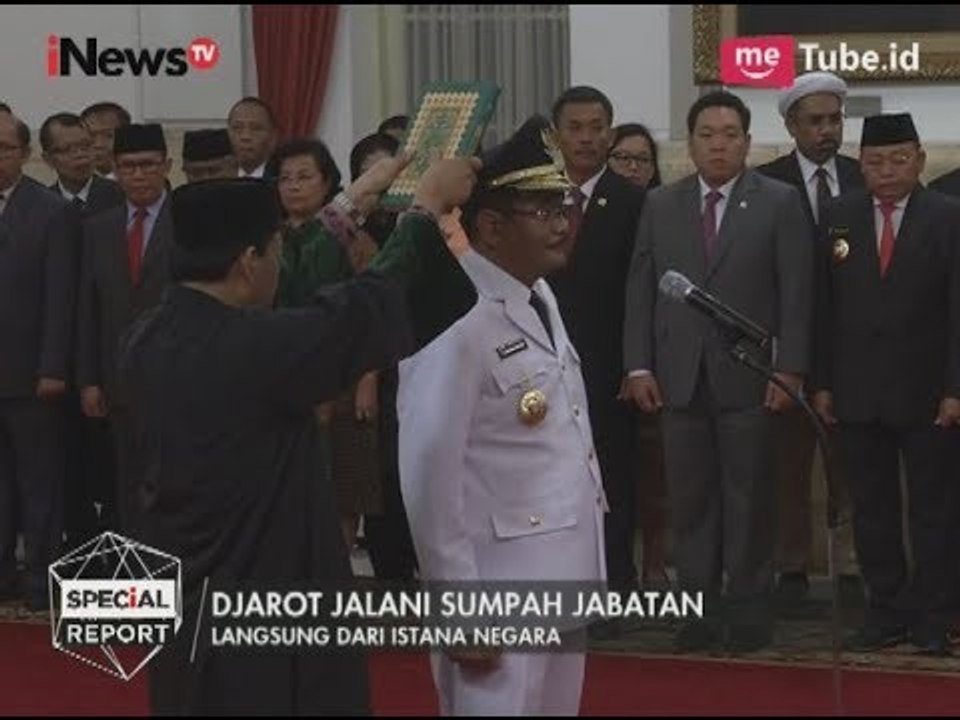 Pelantikan Djarot Sebagai Gubernur DKI Oleh Presiden Joko Widodo - Special Report 15/06