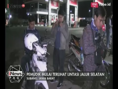 Masuki H-9, Pemudik Motor Sudah Padati Jalur Selatan Subang - iNews Pagi 16/06