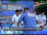 BNN Musnahkan 28,7 Kg Sabu dan 167 Pil Ekstasi - iNews Pagi 16/06