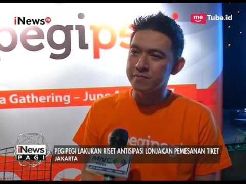 Pegi-Pegi Lakukan Riset Antisipasi Lonjakan Pemesanan Tiket - iNews Pagi 16/06
