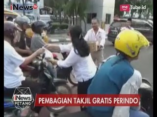 DPW Perindo Sumut Berikan Takjil Gratis di Lapangan Medan Merdeka - iNews Petang 16/06
