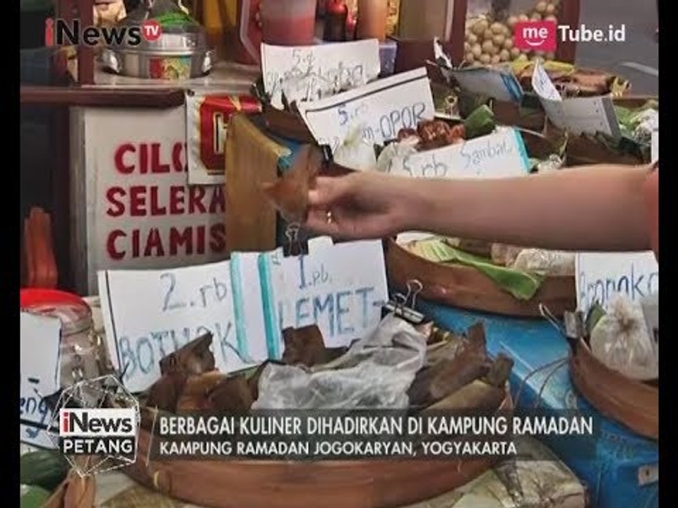 Ngabuburit Asik di Taman Menteng & Wisata Kuliner di Kampung Ramadan Yogyakarta - iNews Petang 16/06
