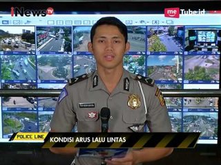 Pantauan Langsung Lalu Lintas Dari CCTV NTMC Polda Metro Jaya - Police Line 16/06