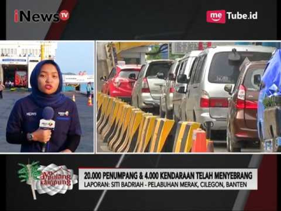 Kondisi Saat Ini di Pelabuhan Merak Jelang Lebaran - iNews Petang 18/06