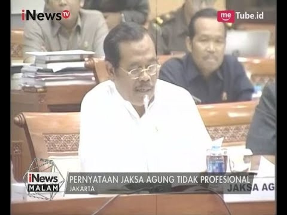 Kontroversi Perkataan Jaksa Agung yang Anggap HT Sudah Tersangka - iNews Malam 18/06