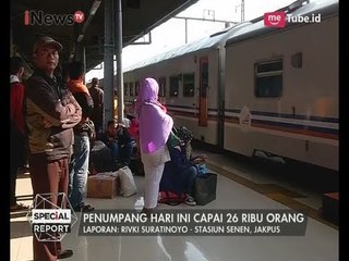 9 Jadwal Kereta Tambahan Diberangkat Untuk Para Pemudik Dari Stasiun Senen - Special Report 20/06