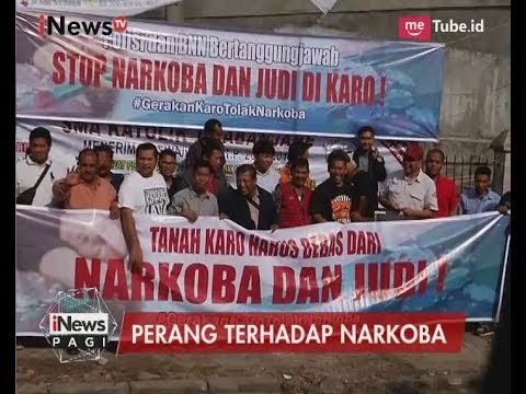 Warga Tanah Karo Ajak Seluruh Masyarakat Perangi Narkoba yang Kian Meluas - iNews Pagi 21/06