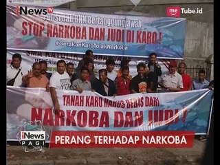 Warga Tanah Karo Ajak Seluruh Masyarakat Perangi Narkoba yang Kian Meluas - iNews Pagi 21/06
