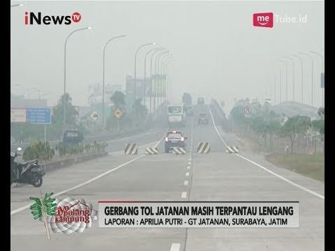 Pantauan Arus Mudik Gerbang Tol Jatanan, Surabaya yang Masih Lengang - iNews Pagi 21/06