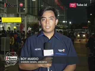 Total Keberangkatan 26.000 Pemudik dari Stasiun Senen - iNews Petang 20/06