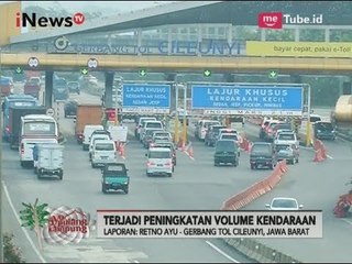Laporan Terkini Situasi Arus Mudik dari Nagrek & Gerbang Tol Cileunyi - iNews Petang 20/06