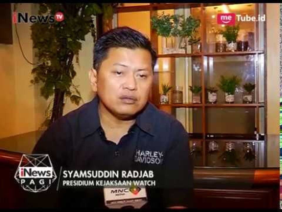 Presidium Kejaksaan Watch Pertanyakan Penyataan Jaksa Agung Terkait HT - iNews Pagi 21/06