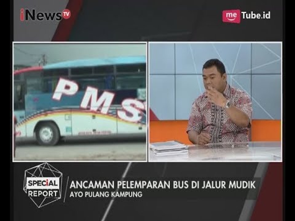 Pelemparan Batu Terhadap Bus AKAP Harus Dihentikan - Special Report 19/06