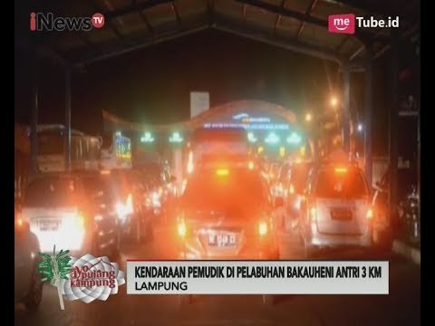 Antrean Panjang Hingga 3 Km Terjadi di Pelabuhan Bakauheni - iNews Pagi 22/06
