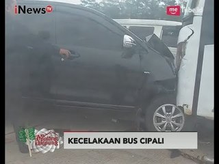 Diduga Supir Mengantuk, Bus Tabrak Mobil di Subang, Jabar - iNews Siang 22/06