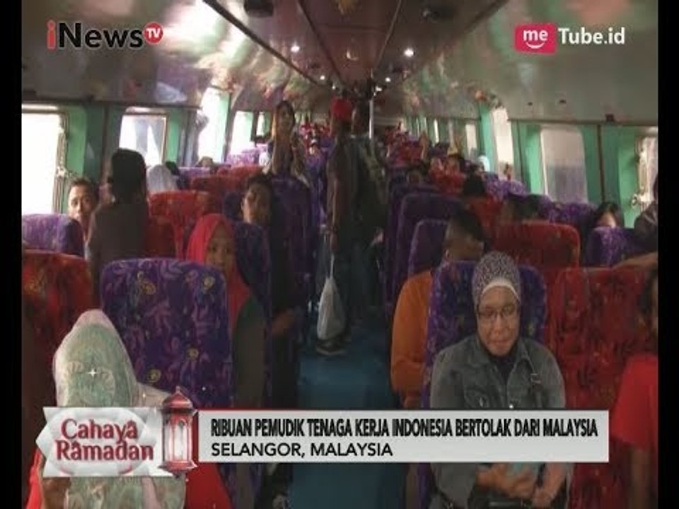 Ribuan Pemudik TKI Bertolak Dari Malaysia - iNews Malam 21/06