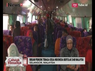 Ribuan Pemudik TKI Bertolak Dari Malaysia - iNews Malam 21/06