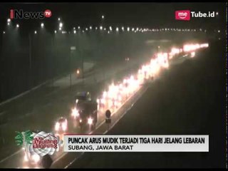 Jalur Tol Cipali Sudah Mulai Dipenuhi Pemudik - iNews Malam 21/06