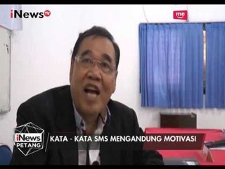 Kasus SMS HT Terkesan Mengada-ada & Belum Termasuk Kategori Ancaman - iNews Petang 21/06