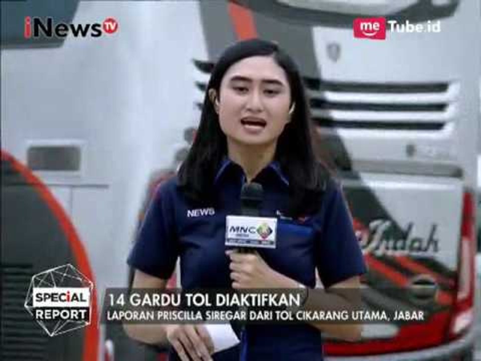 Lalin Padat Merayap Hingga KM 57 di Tol Cikarang Utama - Special Report 22/06