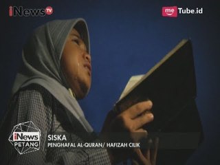 Siska, Penghafal Al-Quran Cilik - iNews Petang 22/06