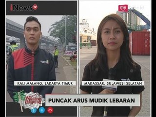 Laporan Terkini Kepadatan Jalur Mudik Kalimalang & Pelabuhan di Makassar - iNews Pagi 23/06