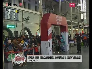Pantauan Pemudik Dari Stasiun Gambir & Stasiun Senen, Jakarta - iNews Pagi 22/06