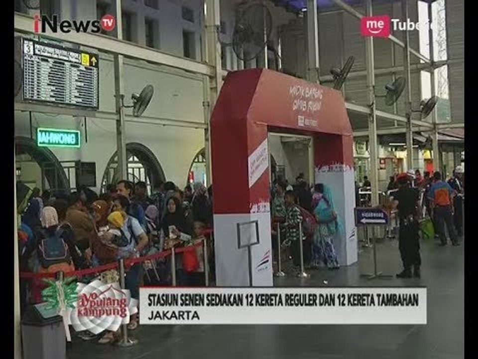 Pantauan Pemudik Dari Stasiun Gambir & Stasiun Senen, Jakarta - iNews Pagi 22/06