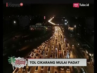 Tol Cikarang Utama Mulai Dipadati Kendaraan Asal Jakarta - iNews Malam 21/06