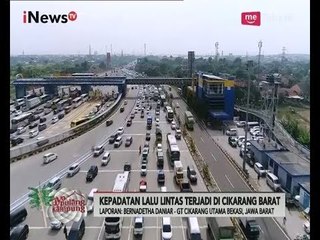 Laporan Terkini Arus Mudik Tol Cikarang Utama & Tol Cikampek - iNews Petang 21/06